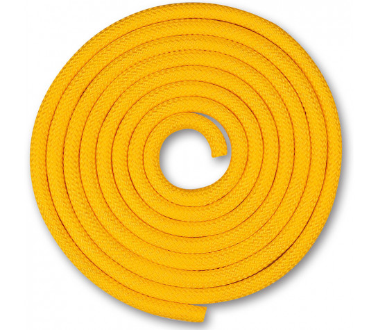 Скакалка гимнастическая "INDIGO" утяжелённая,3м. жёлтый Жёлтый image